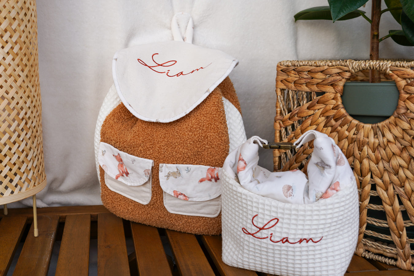 Sac à Dos Enfant Fait Main – Unique, Doux et Personnalisable