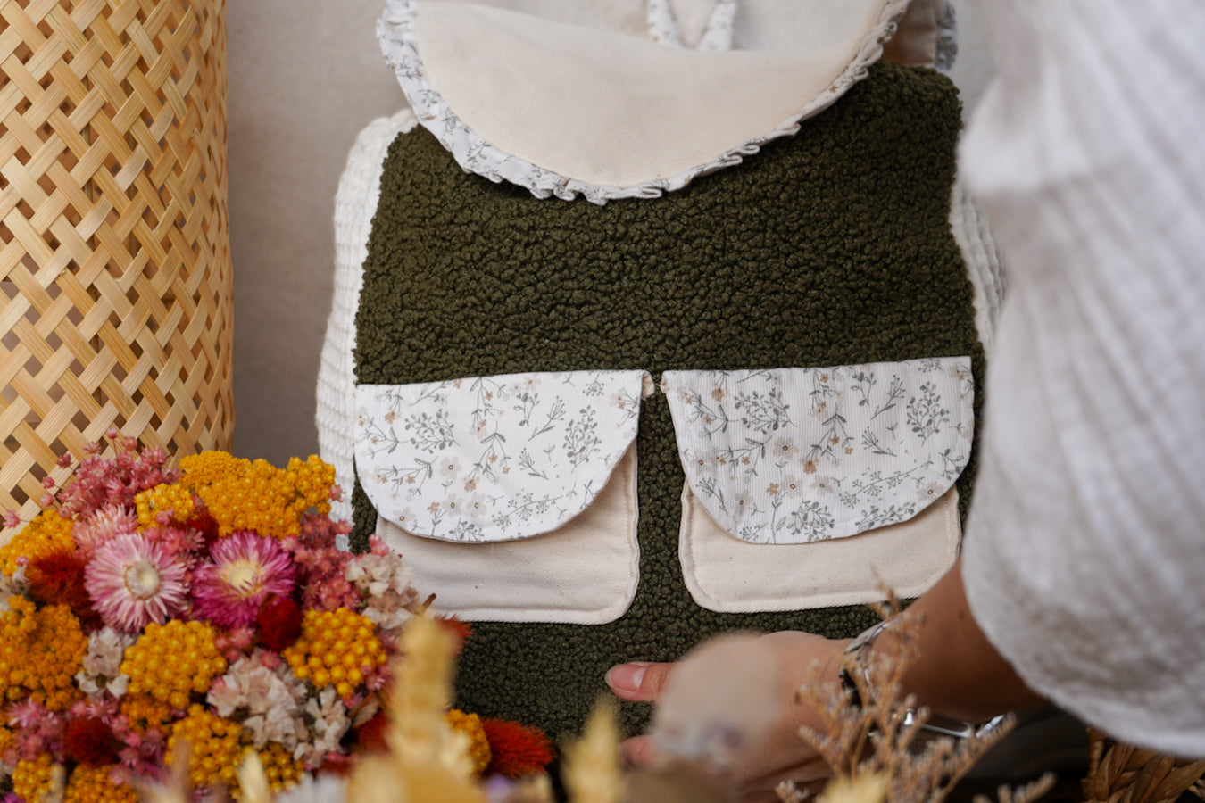 Sac à Dos Enfant Fait Main – Unique, Doux et Personnalisable